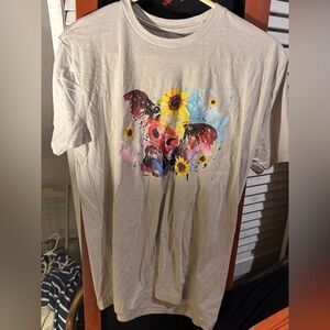 Colorful Pig Graphic T-Shirt